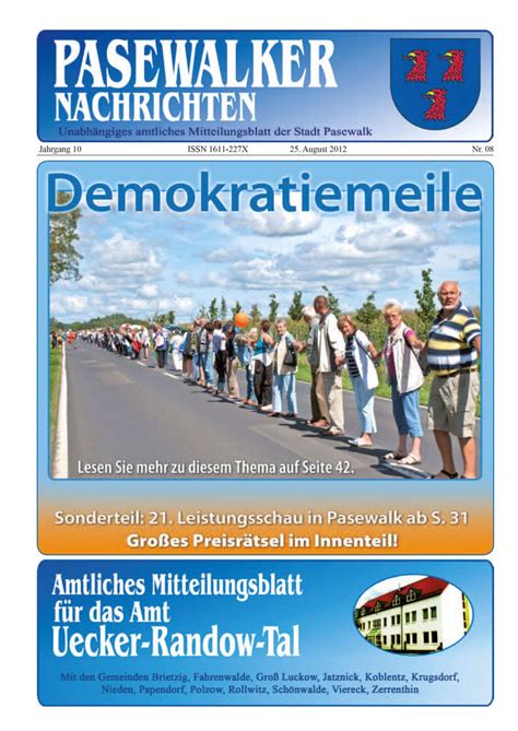 pastwalk|pasewalker nachrichten.